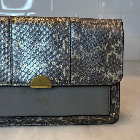 Coach Bag Purse Handbag Crossbody Snakeskin  Dreamer Colorblock Convertible Bag - Picture 4 of 16